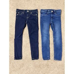 Gap Super Stretch Skinny & H&M Skinny Fit Jeans Lot Size Kid's 6